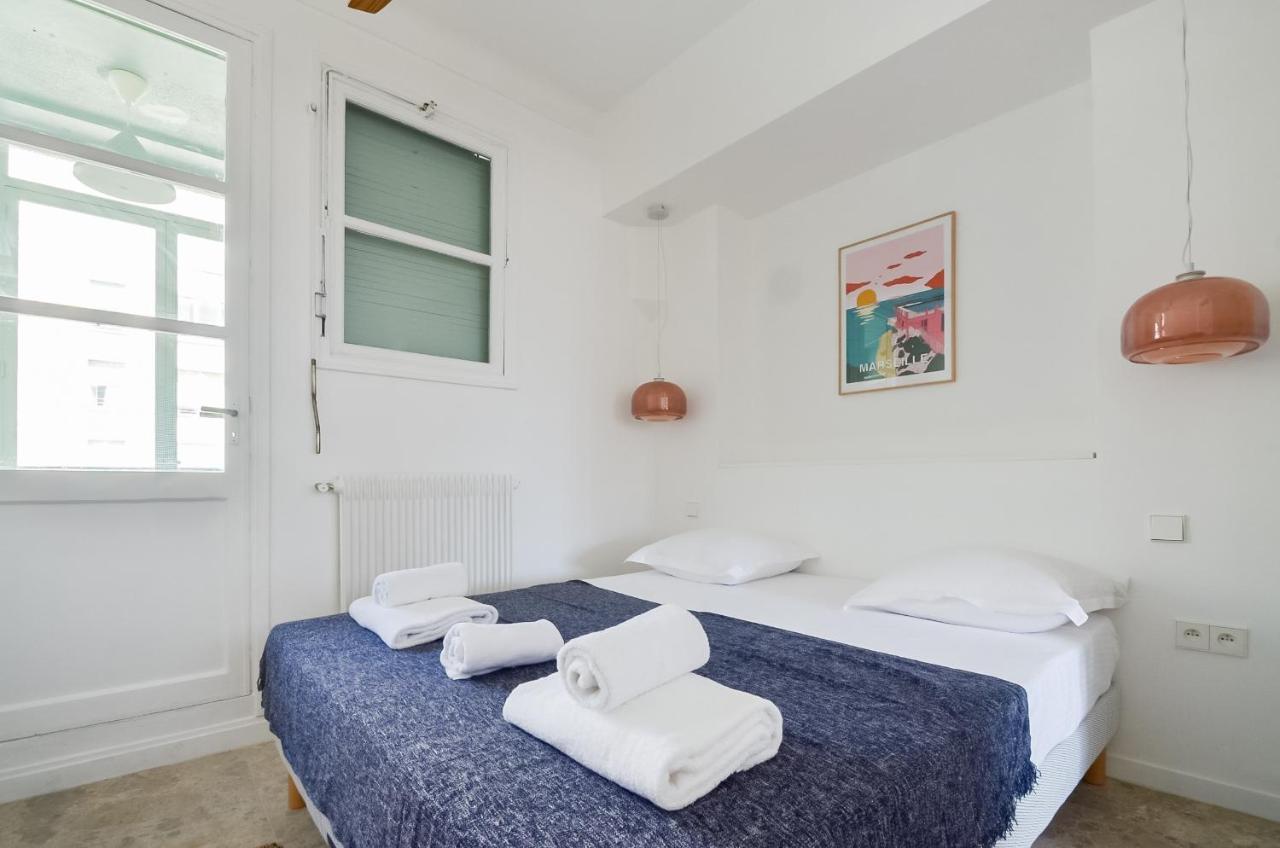 Massilia Blue - Grand Appartement Refait A Neuf Avec Vue Sur Le Vieux Port Марсилия Екстериор снимка