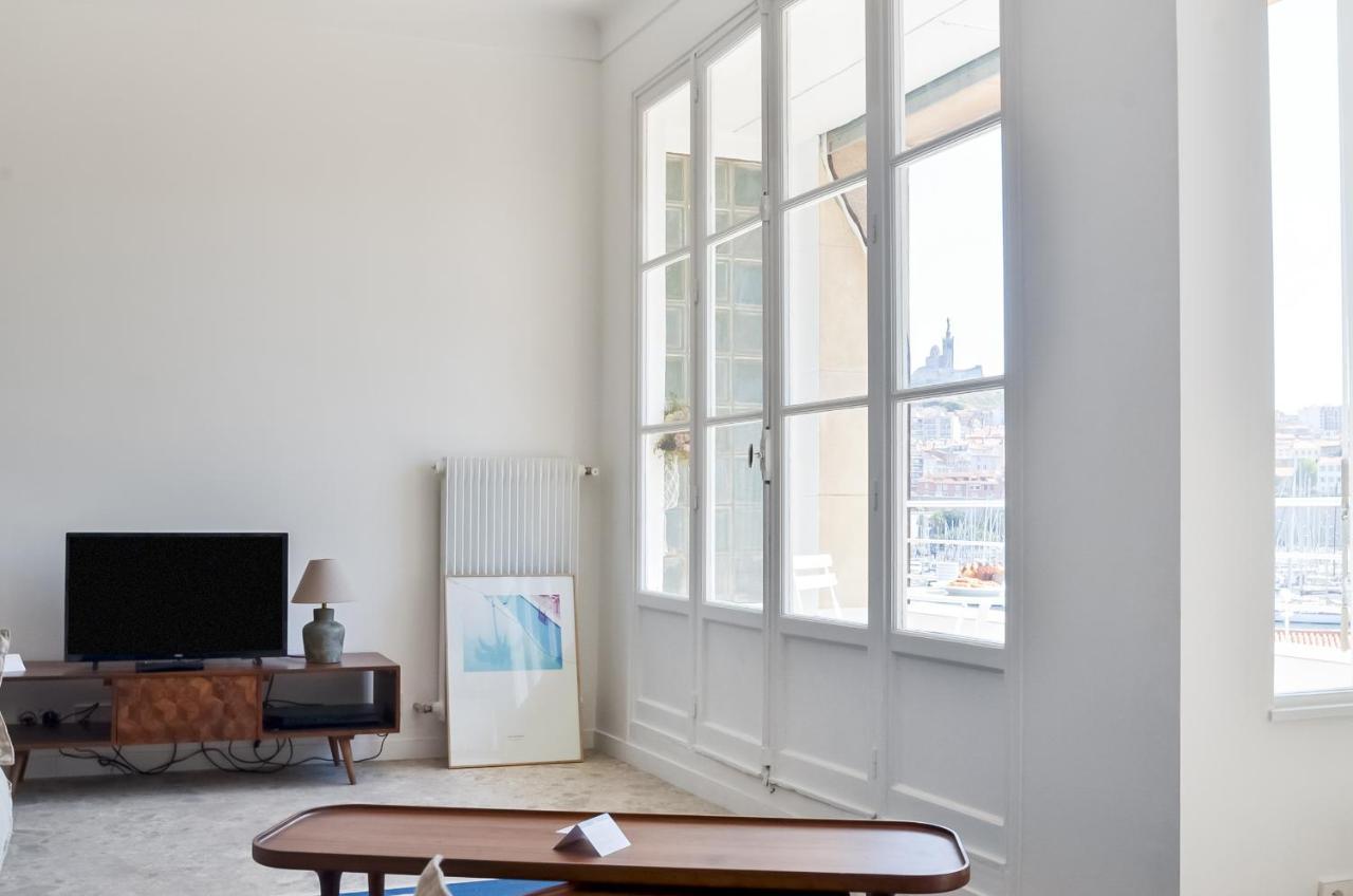Massilia Blue - Grand Appartement Refait A Neuf Avec Vue Sur Le Vieux Port Марсилия Екстериор снимка